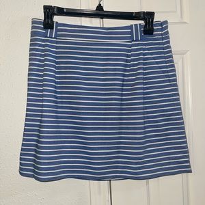 NWT! The Limited Blue and White Stripe Skirt - Size 6